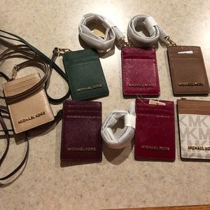 Authentic Michael Kors ID cases